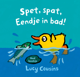 Omslag van Spet spat, Eendje in bad!