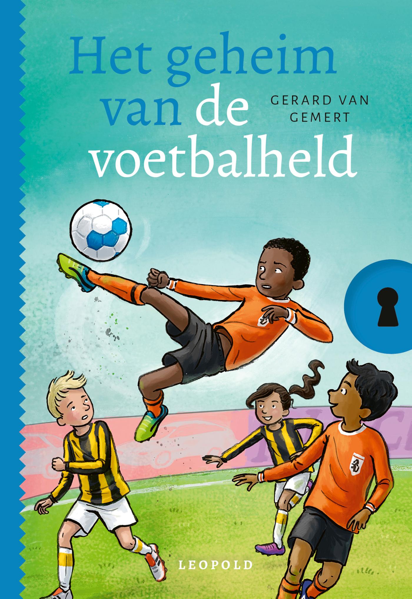 Omslag van Het geheim van de voetbalheld