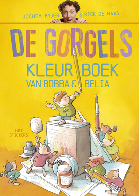 Omslag van De Gorgels Kleurboek van Bobba & Belia