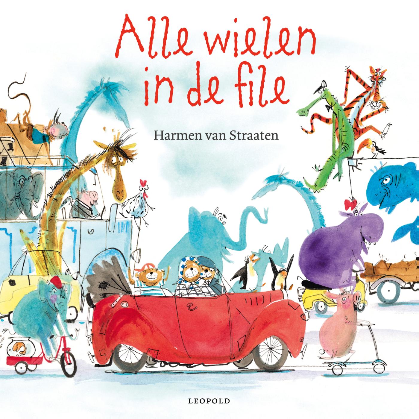 Omslag van Alle wielen in de file