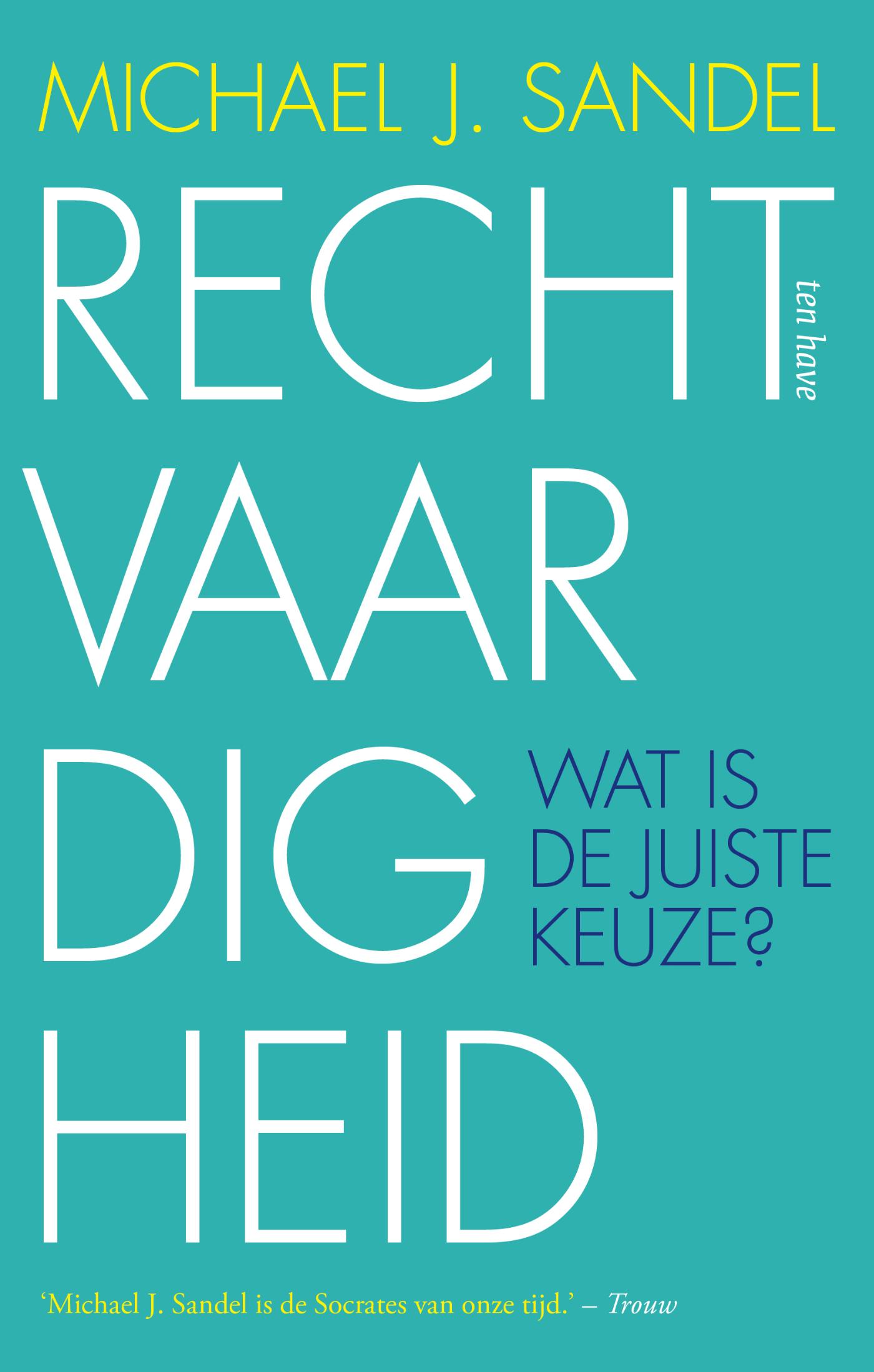 Omslag van Rechtvaardigheid