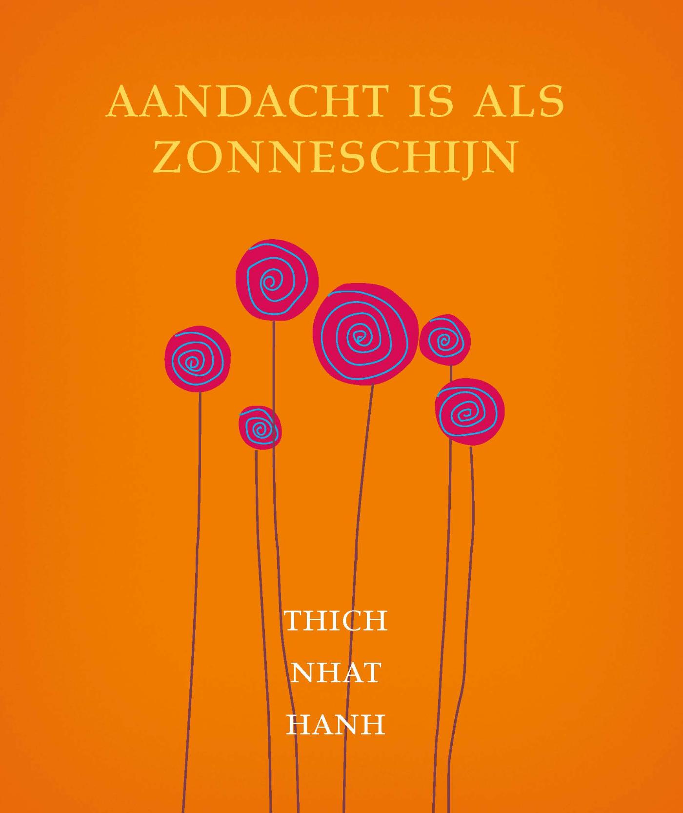 Omslag van Aandacht is als zonneschijn