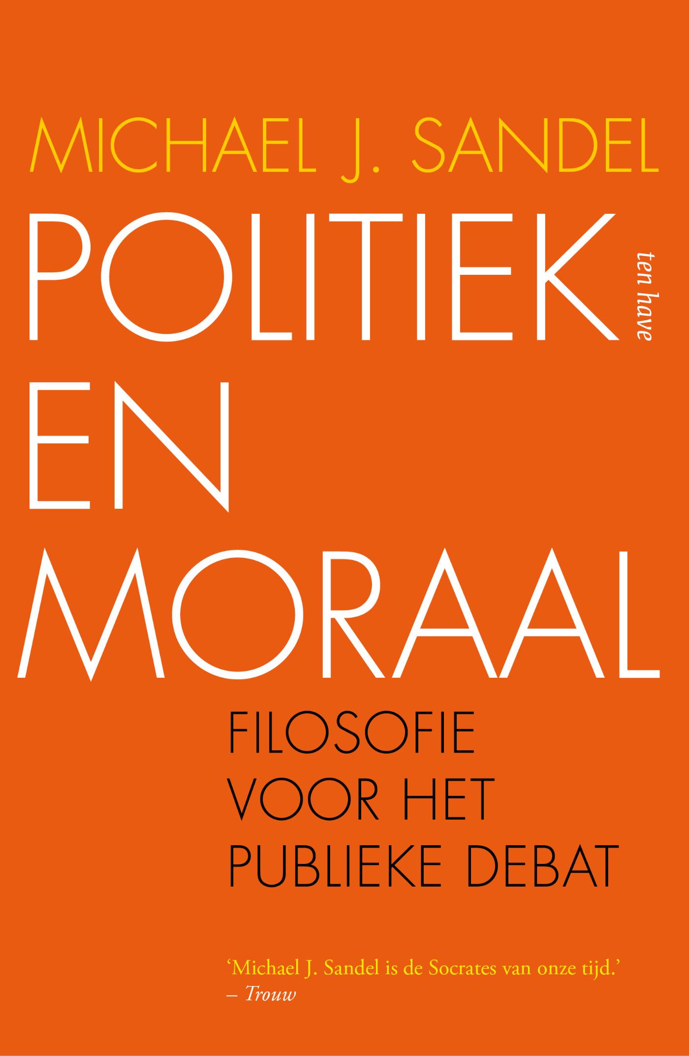 Omslag van Politiek en moraal