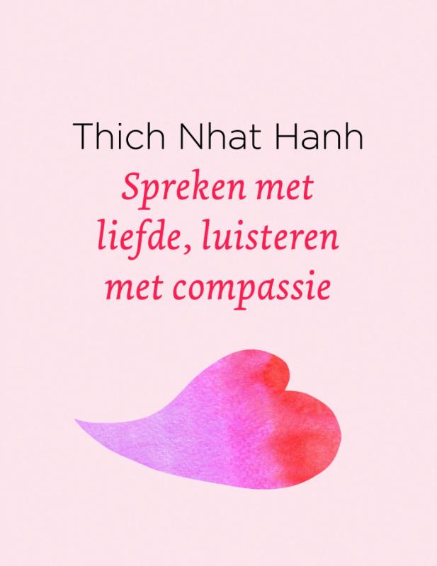 Omslag van Spreken met liefde, luisteren met compassie