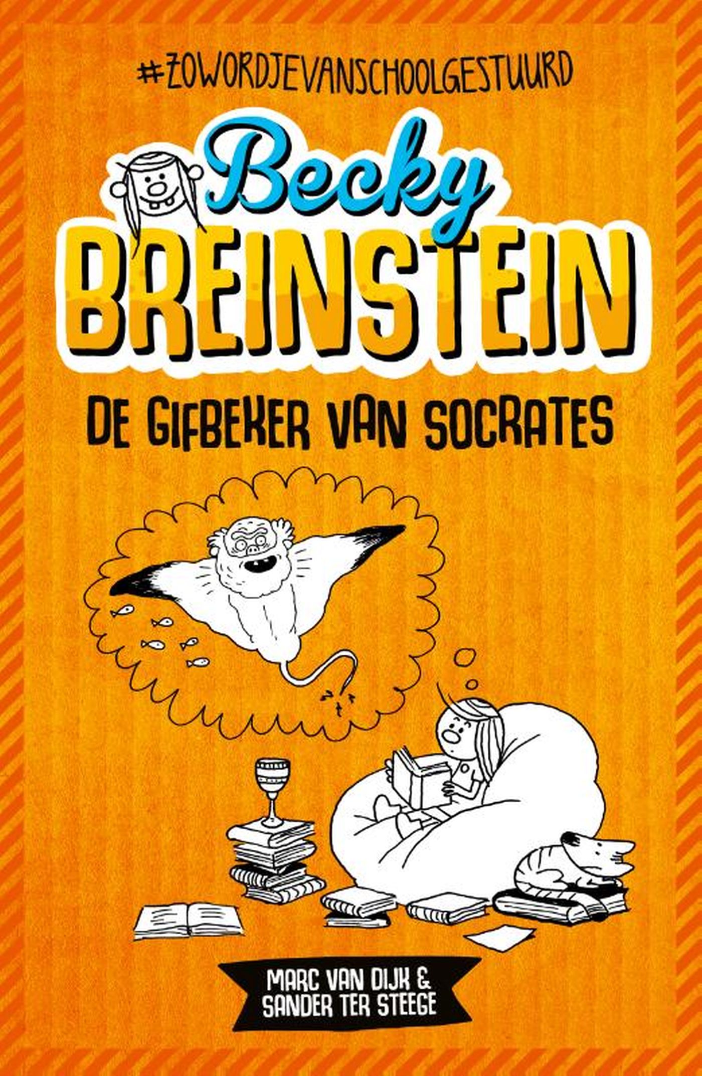 Omslag van De gifbeker van Socrates