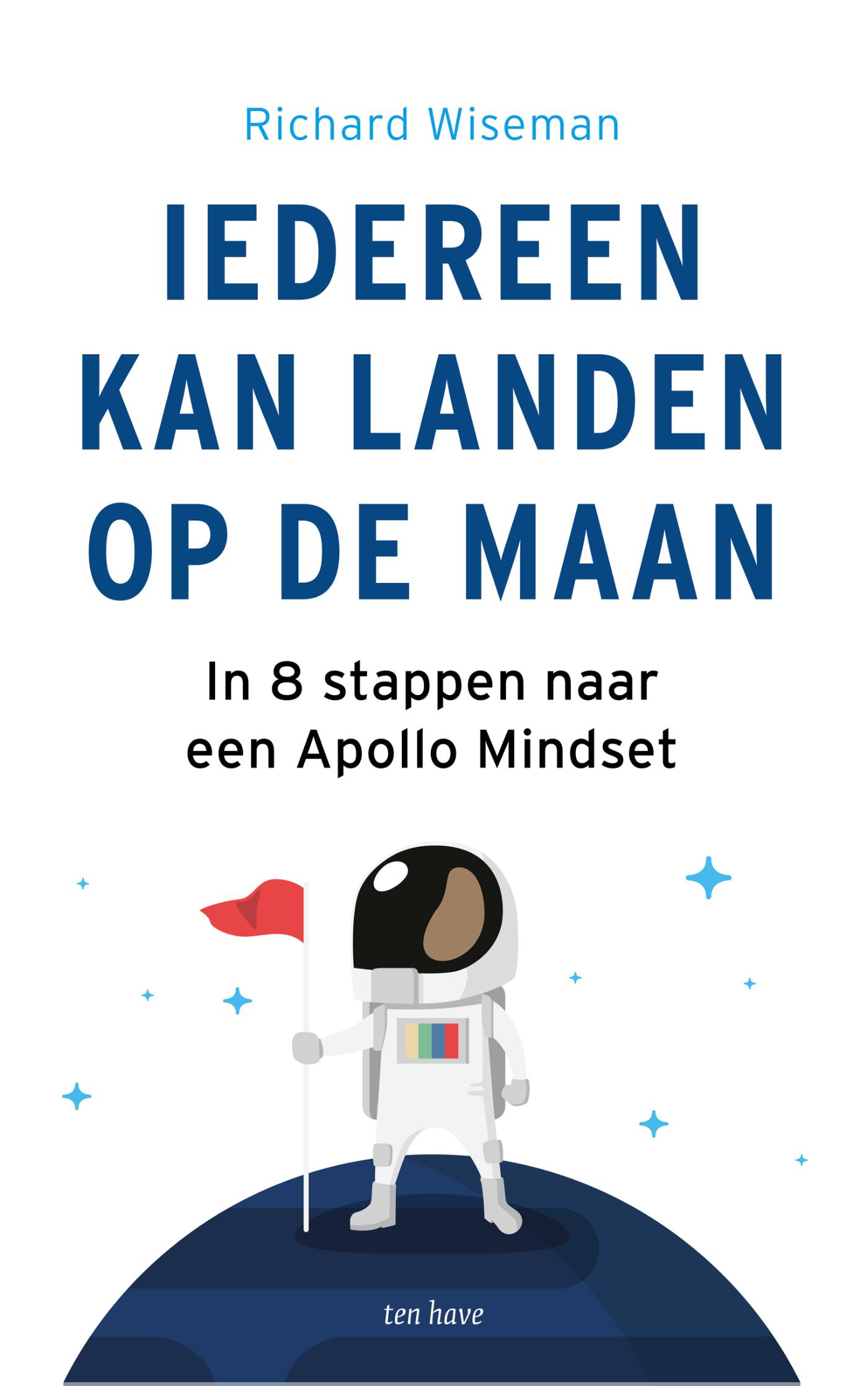 Omslag van Iedereen kan landen op de maan