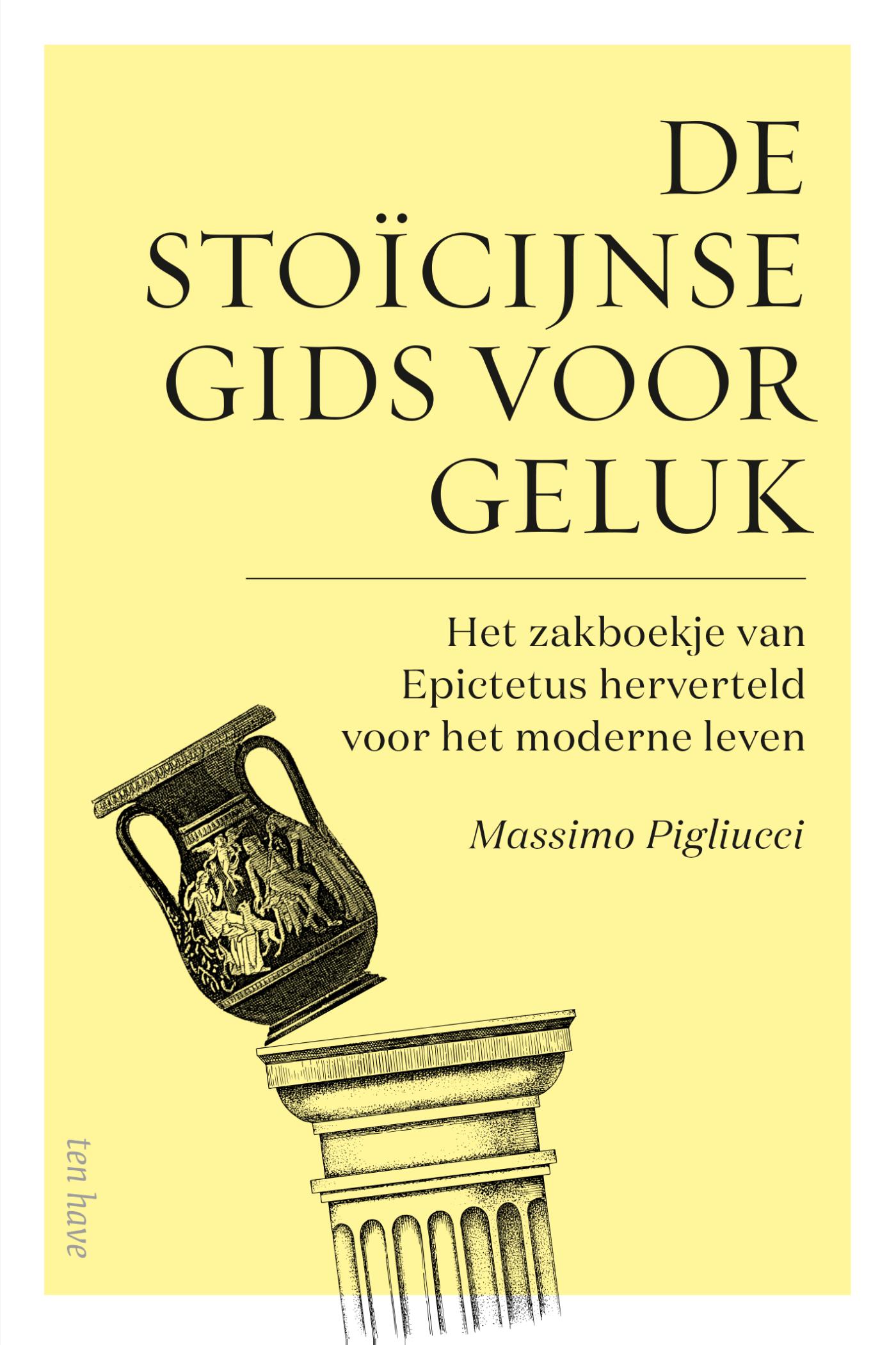 Omslag van De stoïcijnse gids voor geluk