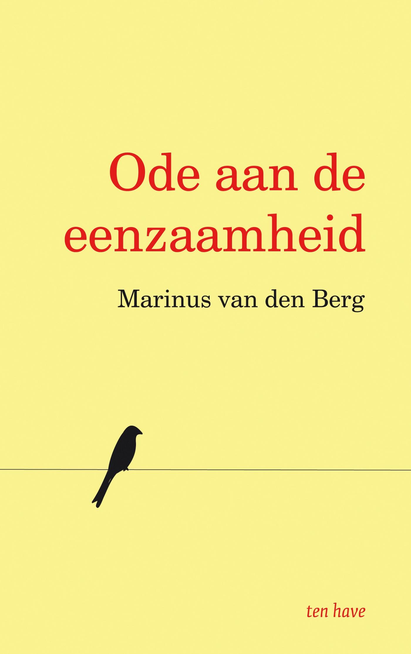 Omslag van Ode aan de eenzaamheid