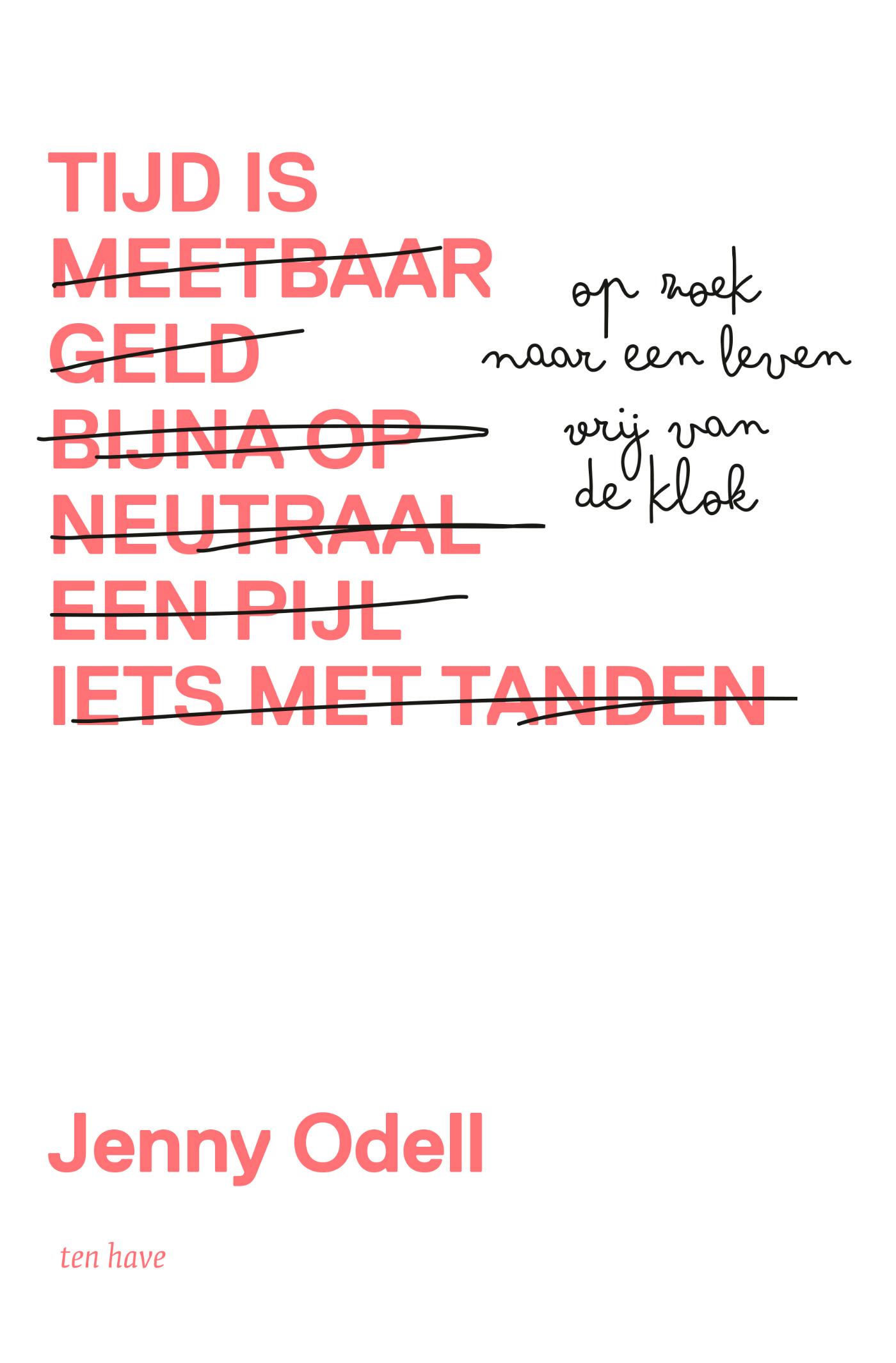 Omslag van Tijd is
