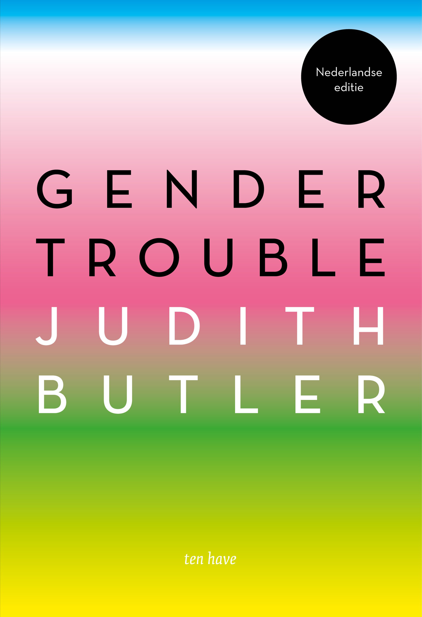 Omslag van Gender trouble