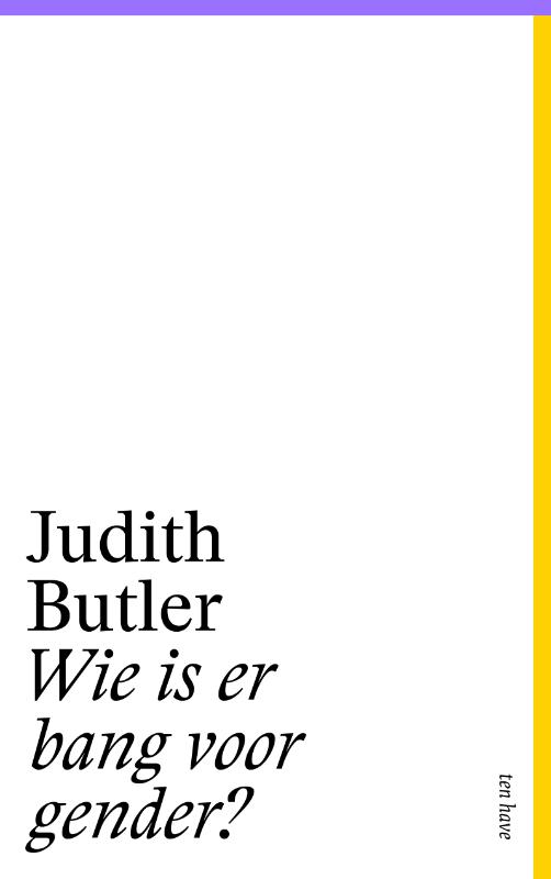 Omslag van Wie is er bang voor gender?