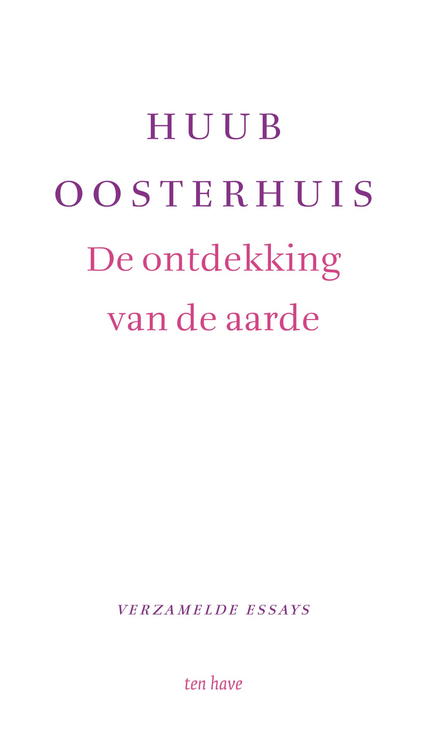 Omslag van De ontdekking van de aarde
