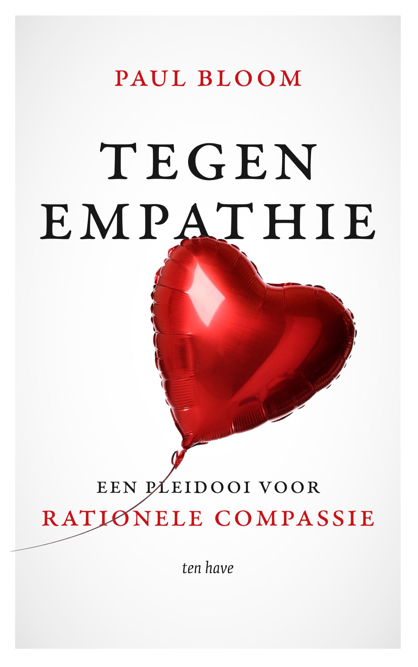 Omslag van Tegen empathie