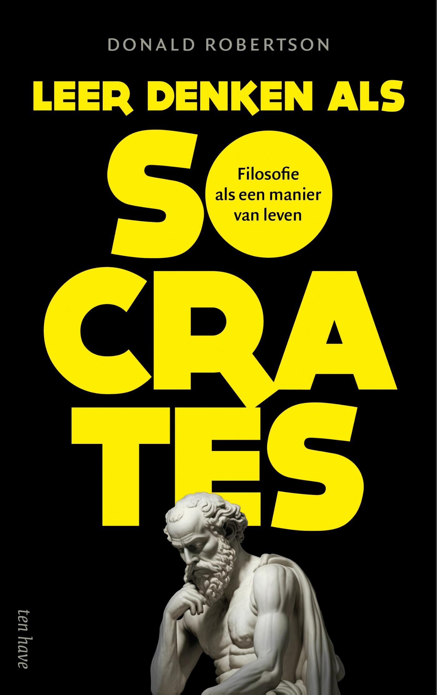 Omslag van Leer denken als Socrates