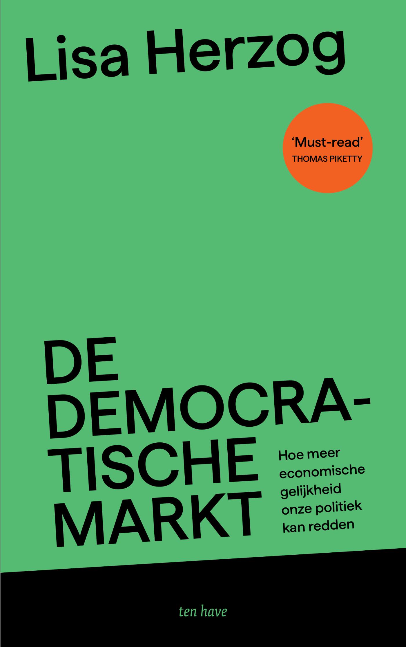 Omslag van De democratische markt