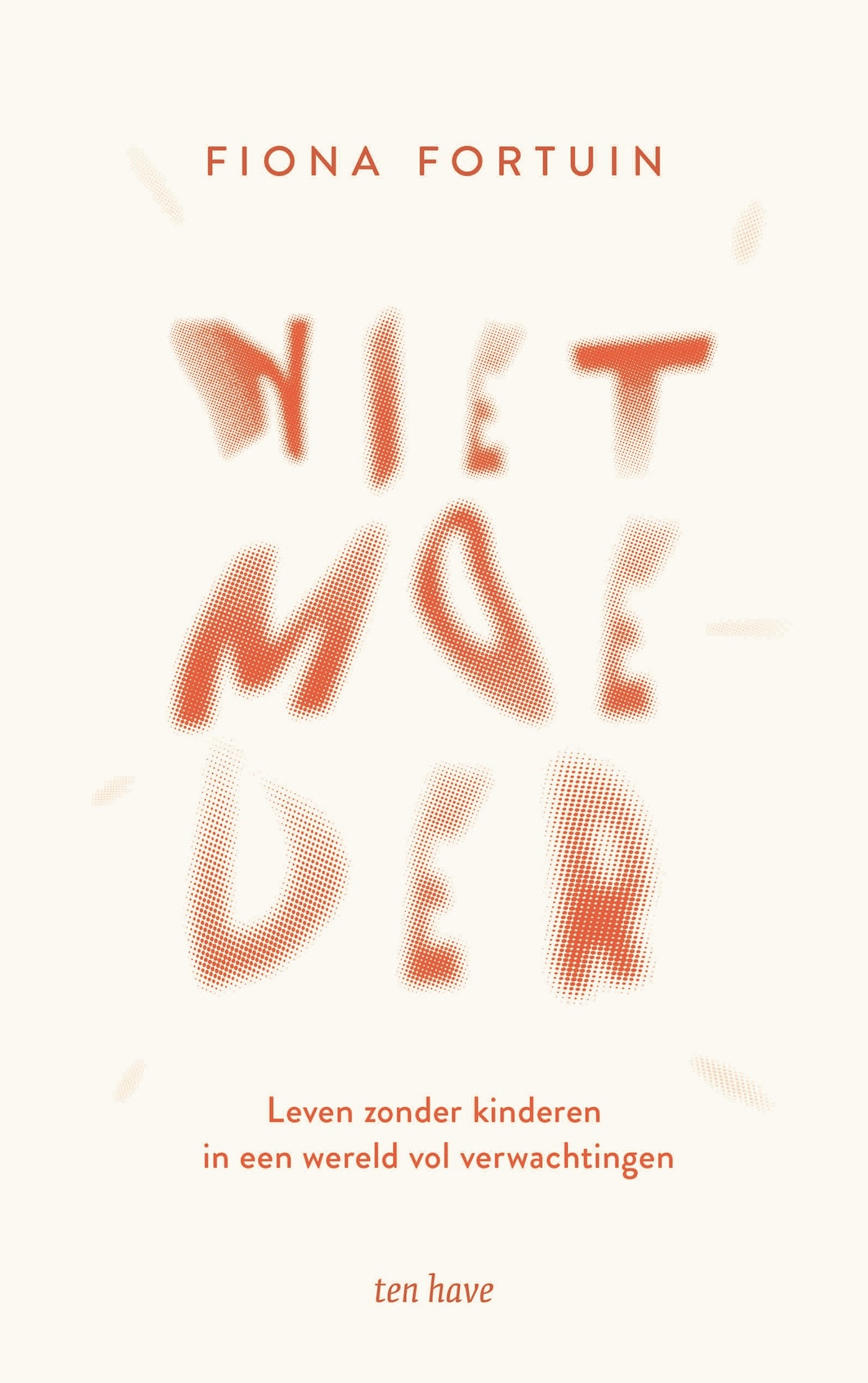 Omslag van Niet moeder