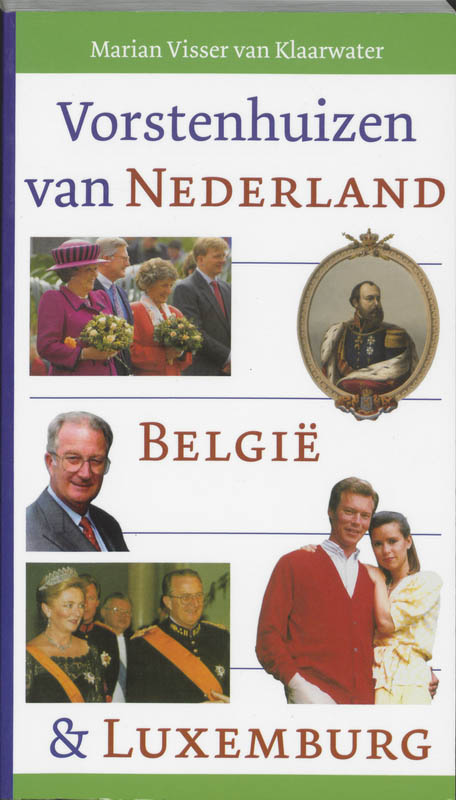 Omslag van Vorstenhuizen van Nederland, Belgie en Luxemburg