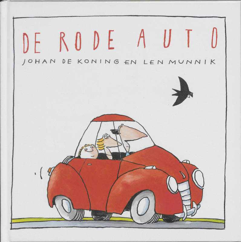 Omslag van De rode auto
