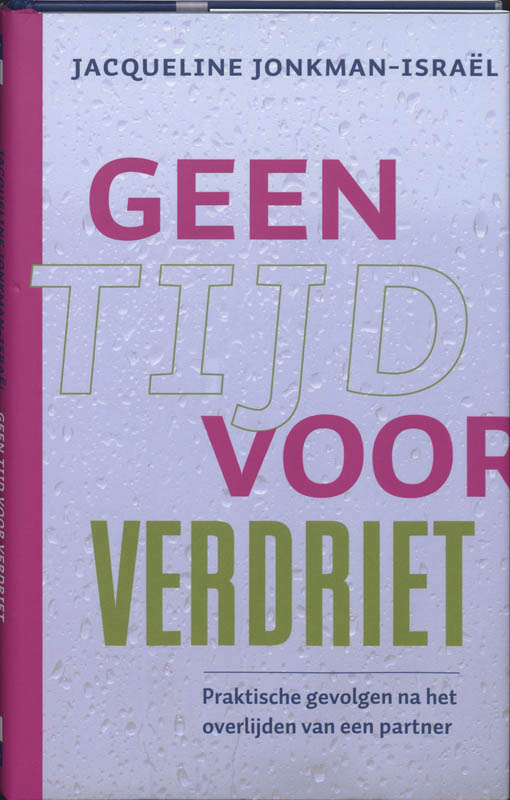 Omslag van Geen tijd voor verdriet