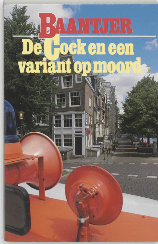 Omslag van De Cock en een variant op moord