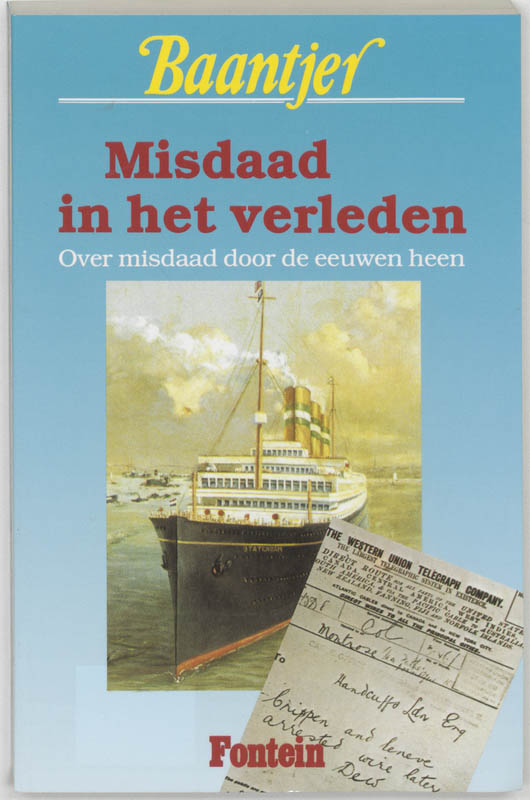 Omslag van Misdaad in het verleden