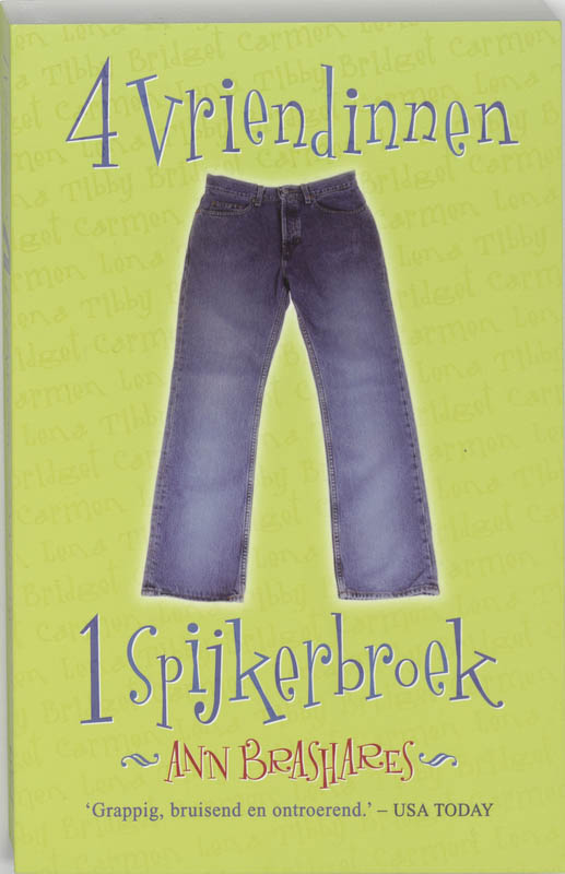 Omslag van 4 vriendinnen 1 spijkerbroek