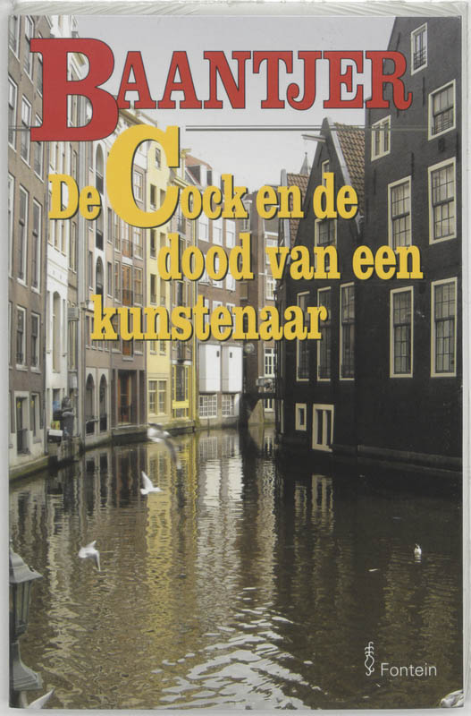 Omslag van De Cock en de dood van een kunstenaar