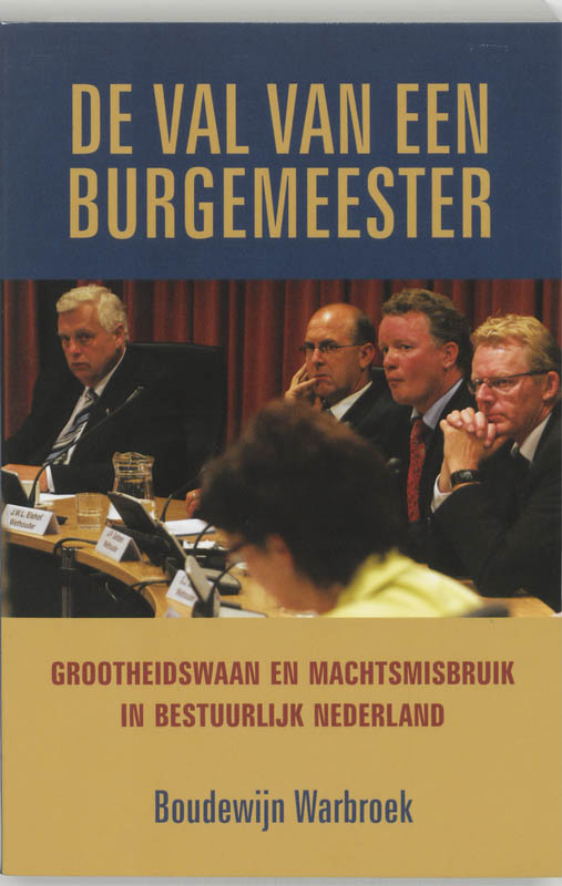 Omslag van De val van een burgemeester