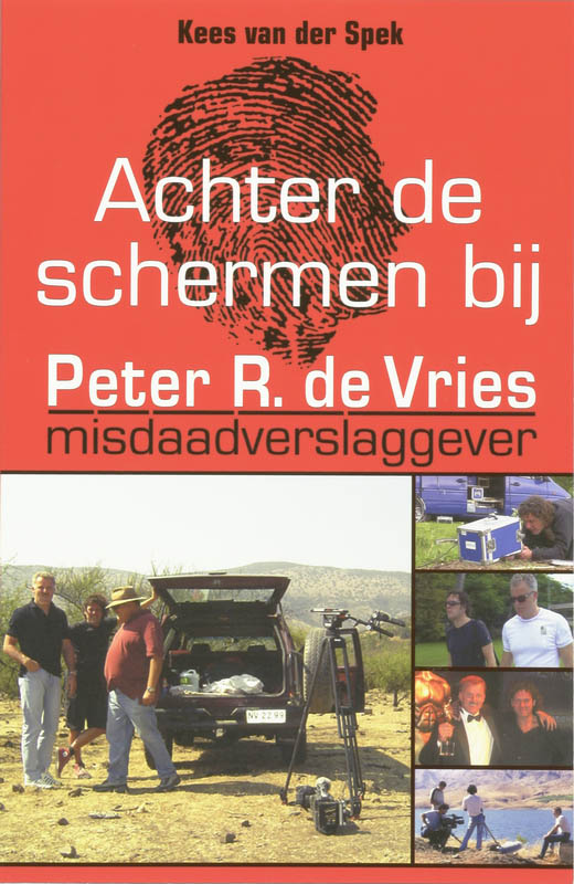 Omslag van Achter de schermen bij Peter R. de Vries