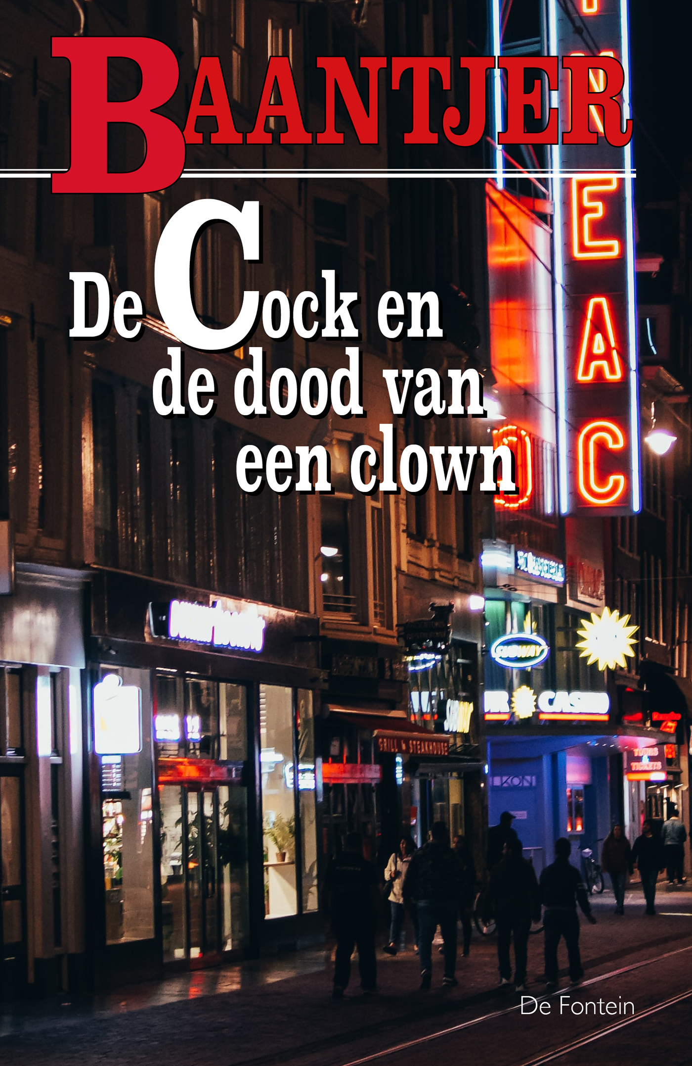 Omslag van De Cock en de dood van een clown