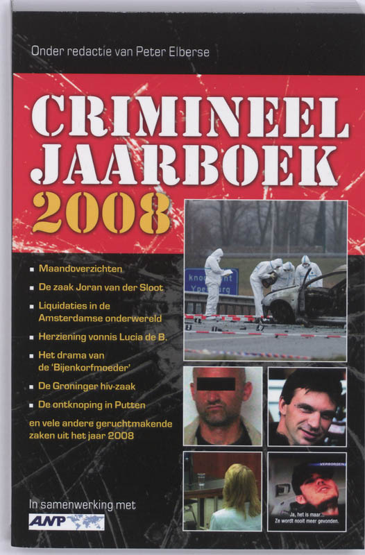 Omslag van Crimineel jaarboek 2008