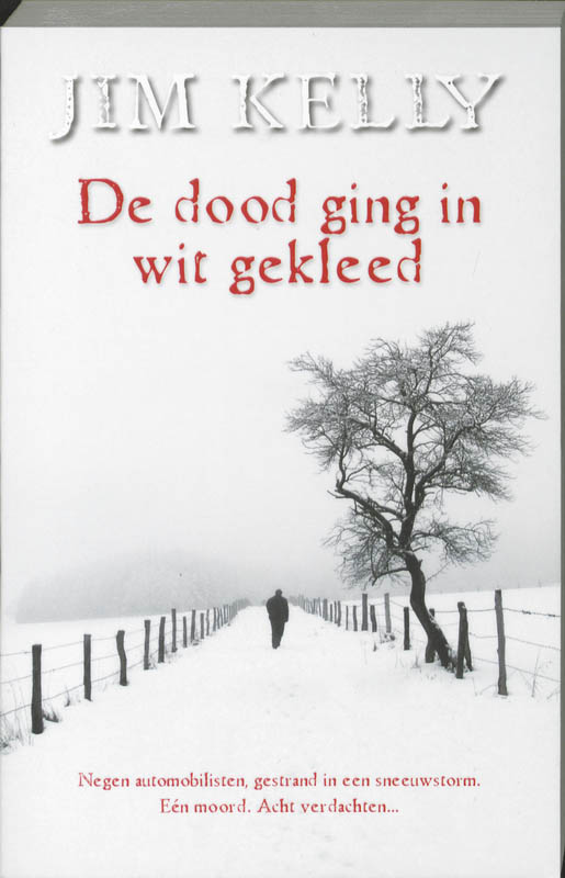 Omslag van De dood ging in wit gekleed