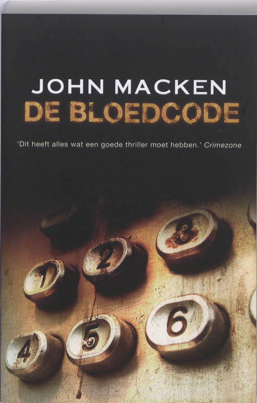 Omslag van De bloedcode