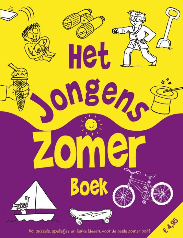 Omslag van Het Jongens Zomerboek