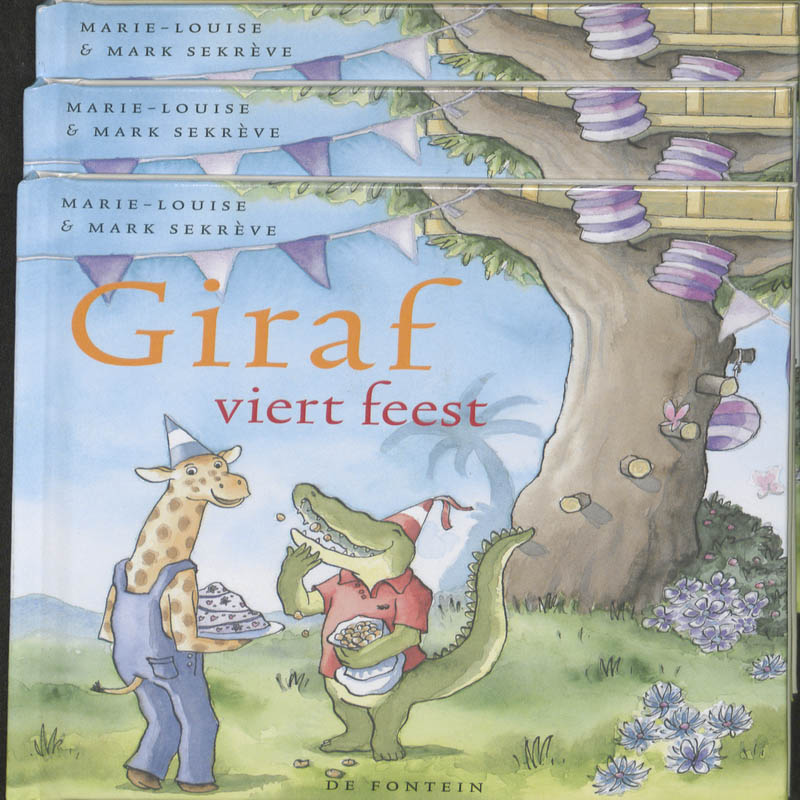 Omslag van Giraf viert feest 10 ex
