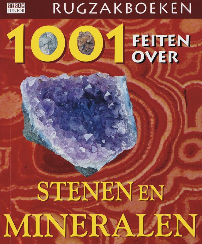 Omslag van 1001 feiten over stenen en mineralen