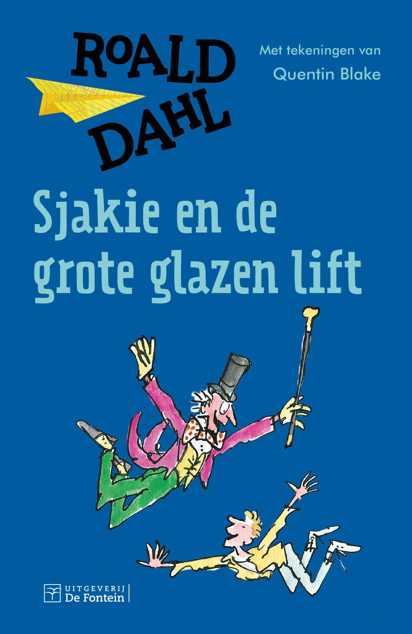 Omslag van Sjakie en de grote glazen lift