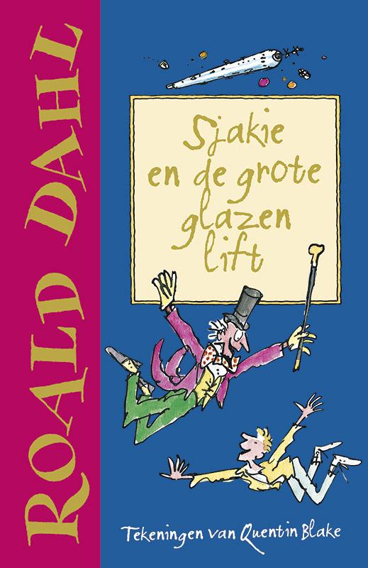 Omslag van Sjakie en de grote glazen lift