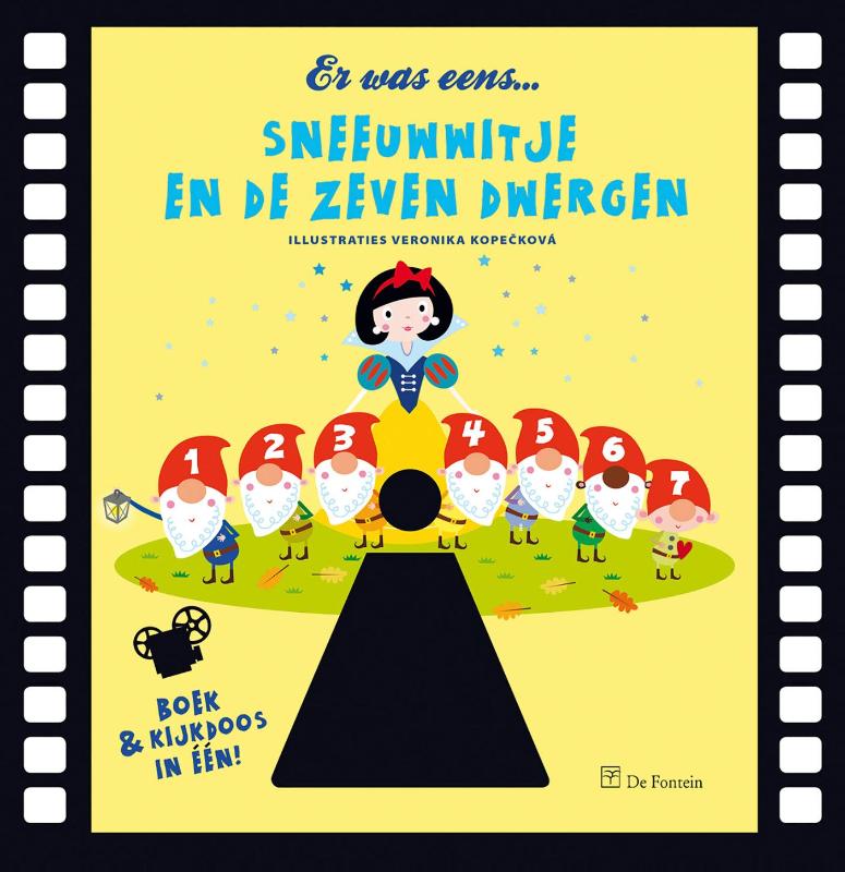 Omslag van Sneeuwwitje en de zeven dwergen