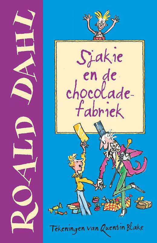 Omslag van Sjakie en de chocoladefabriek