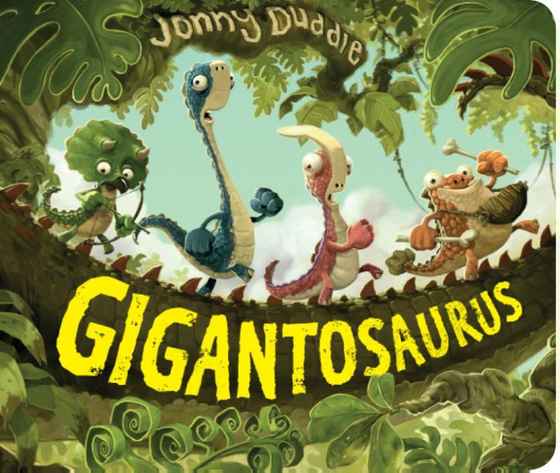 Omslag van Gigantosaurus kartonboek