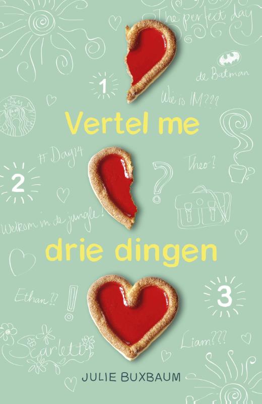 Omslag van Vertel me drie dingen