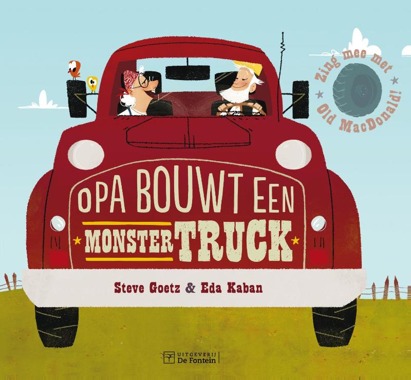 Omslag van Opa bouwt een monstertruck