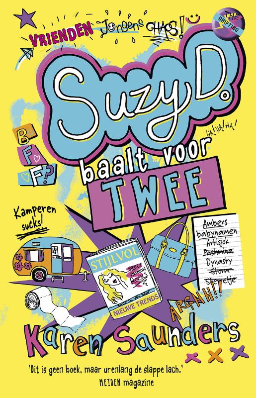 Omslag van Suzy D. baalt voor twee