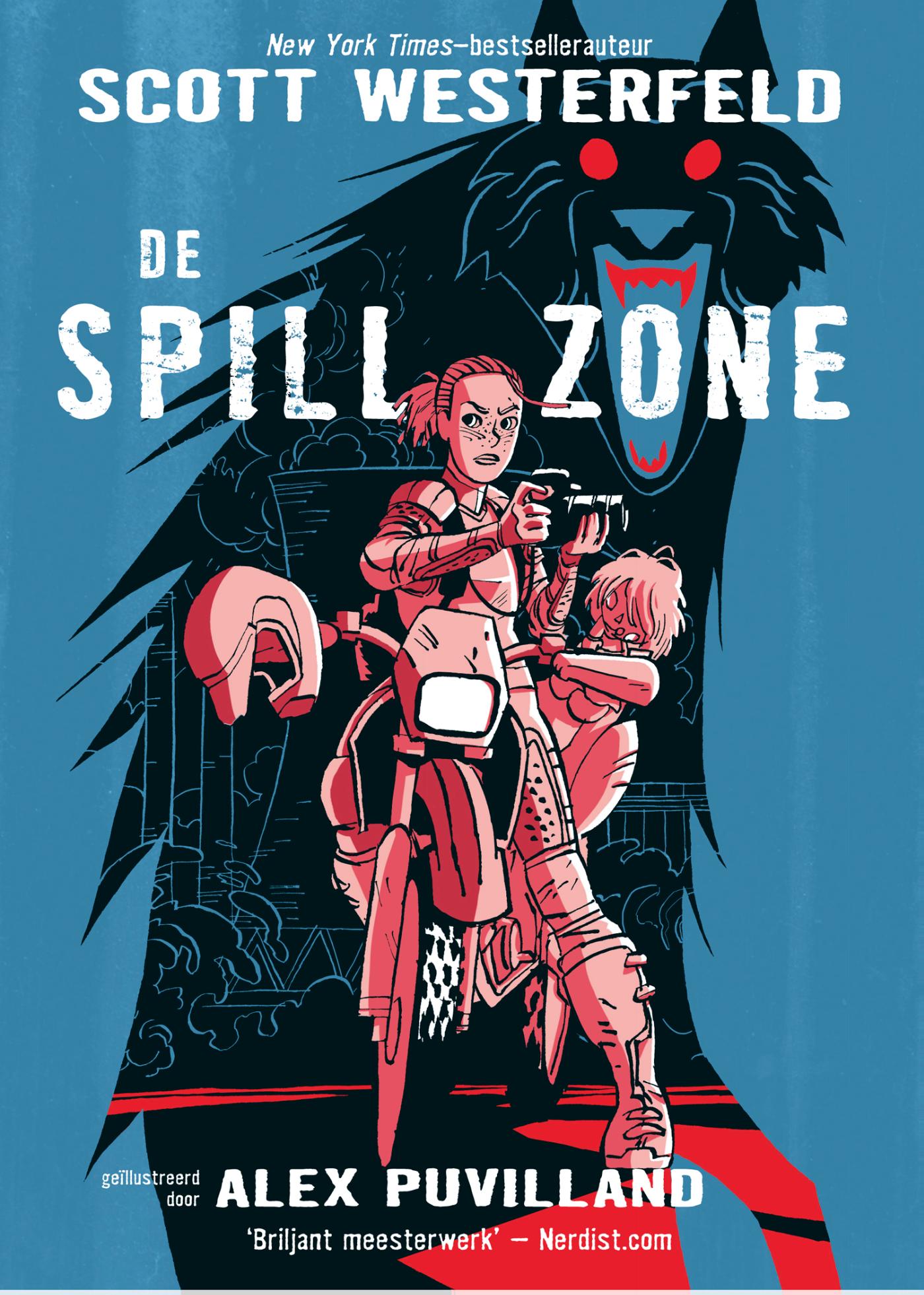 Omslag van De spill zone
