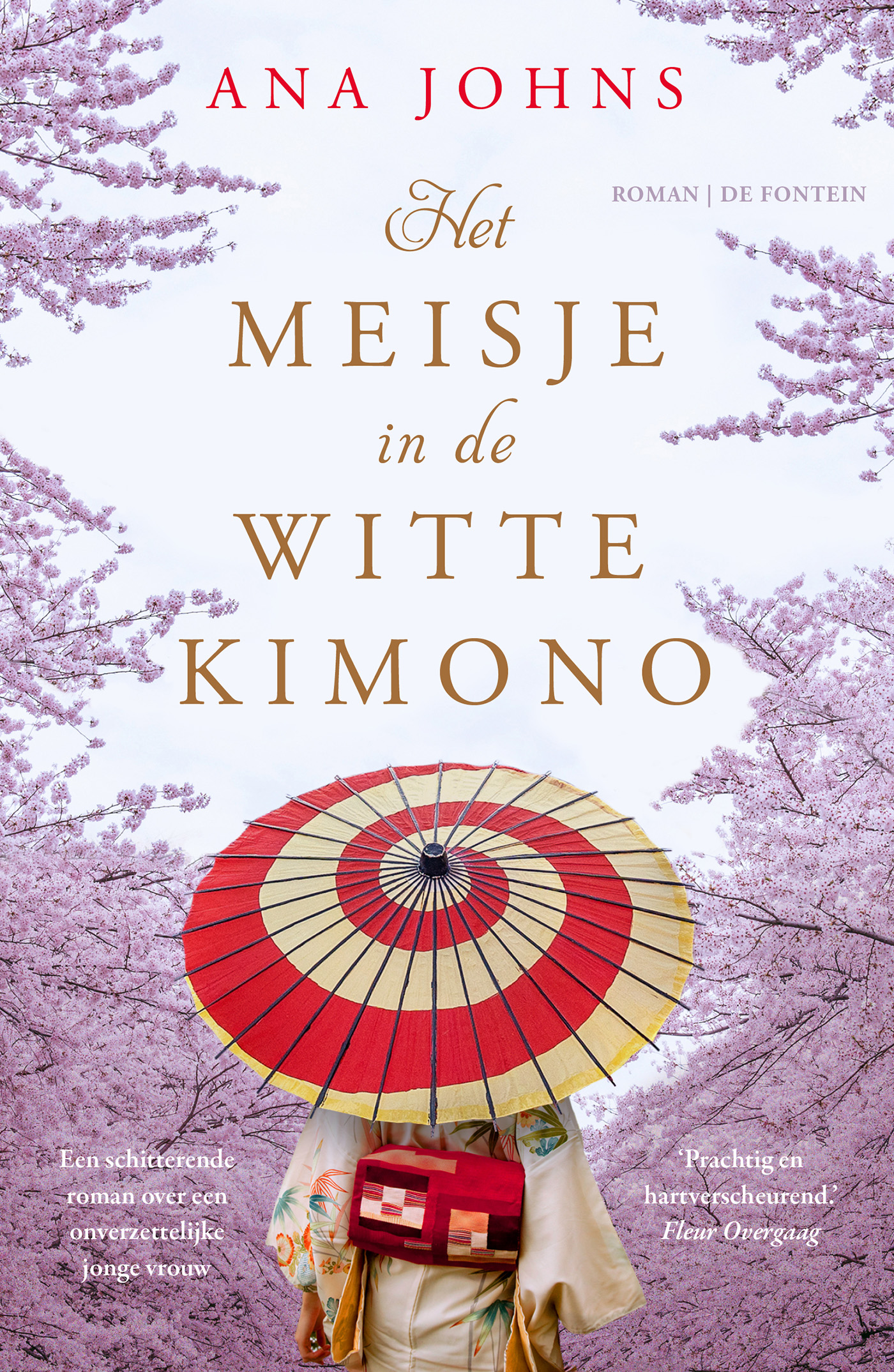 Omslag van Het meisje in de witte kimono
