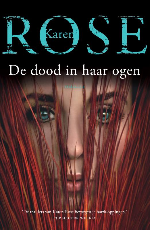Omslag van De dood in haar ogen