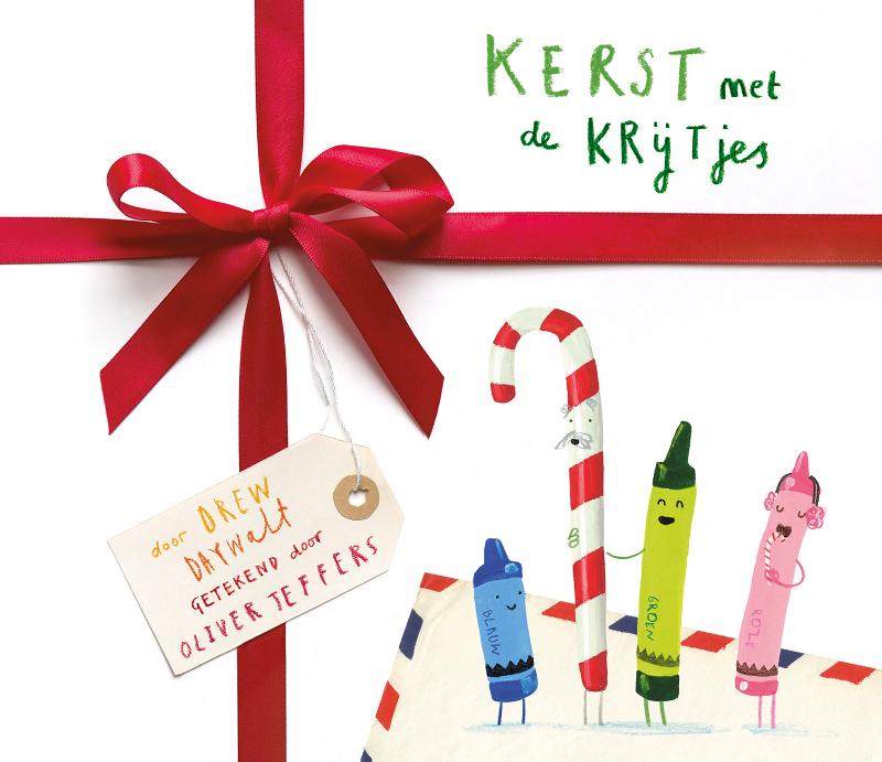Omslag van Kerst met de krijtjes