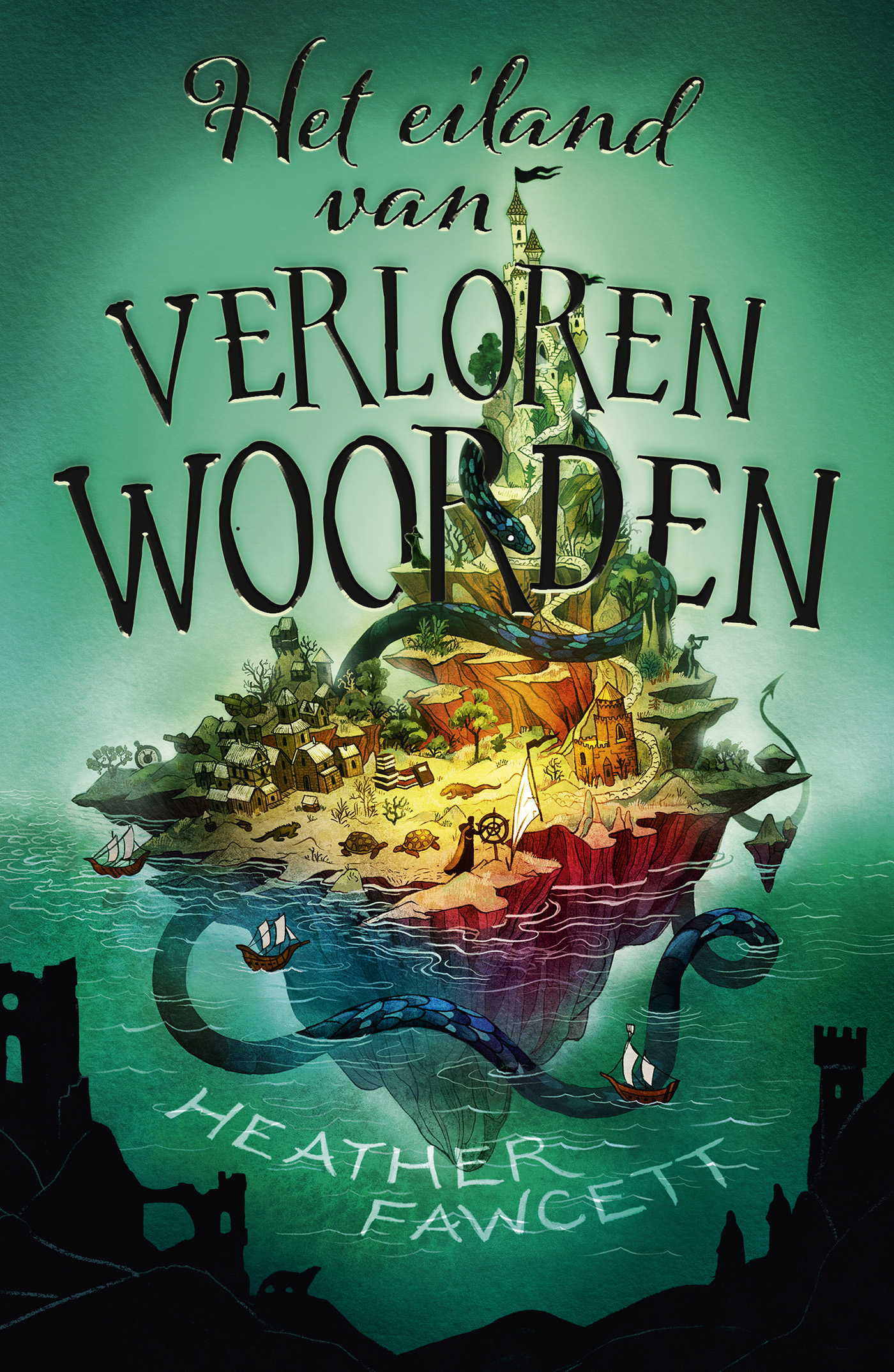 Omslag van Het eiland van Verloren Woorden