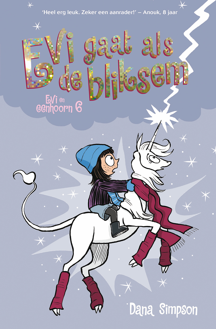 Omslag van Evi gaat als de bliksem